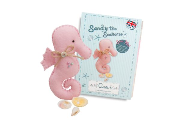 Sandy Seahorse Sewing Kit