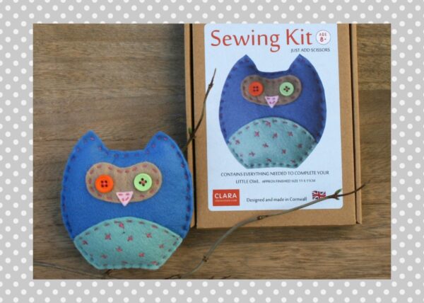 Blue Owl Sewing Kit