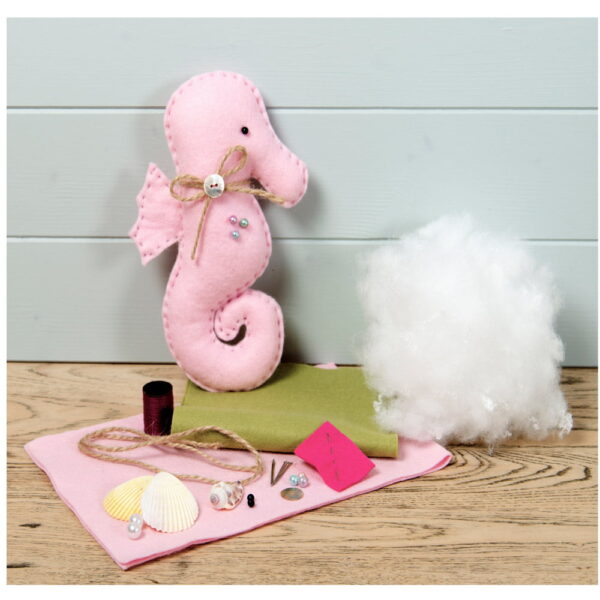 Sandy Seahorse Sewing Kit