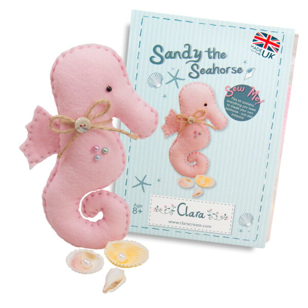 Sandy Seahorse Sewing Kit