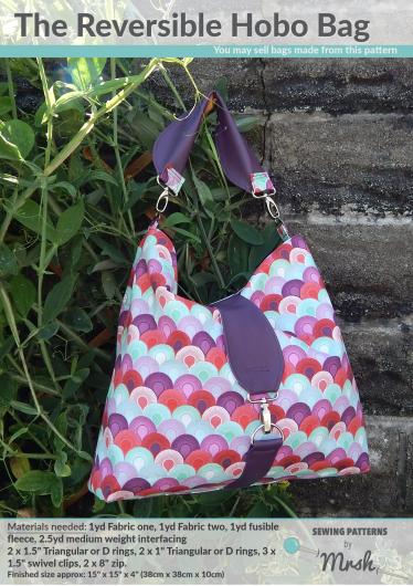 The Reversible Hobo Bag by Mrs H