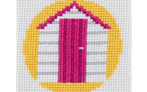 Beach Hut Cross Stitch Kit