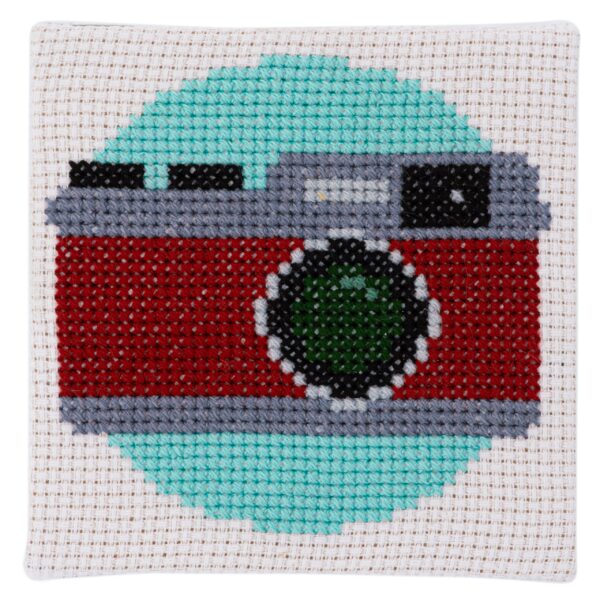 Camera Cross Stitch Kit