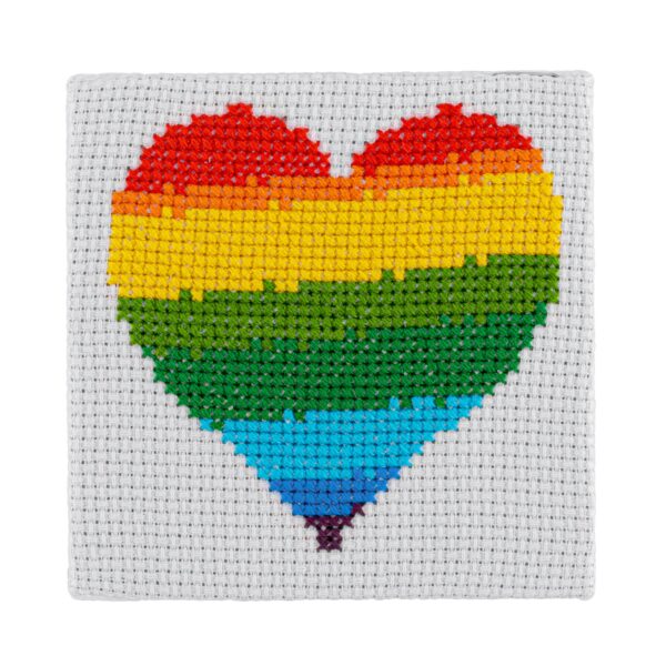 Heart Cross Stitch Kit