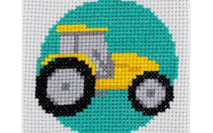 Tractor Cross Stitch Kit