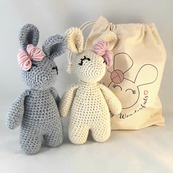 Twin Bunny Rabbit Beginner Kit