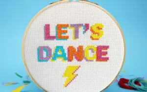 LET'S DANCE Cross Stitch Kit