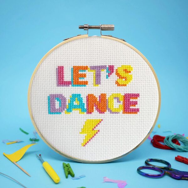 LET'S DANCE Cross Stitch Kit