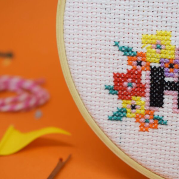 STRONG AS HELL Cross Stitch Kit 2